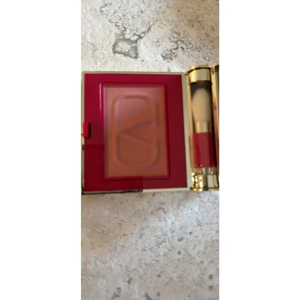 Valentino lip stick and blush set
